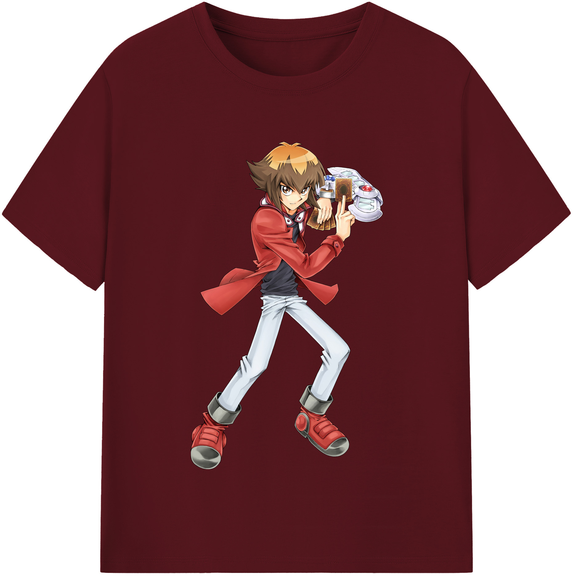 （画像用） 遊☆戯☆王 Yu-Gi-Oh! 綿100％半袖Tシャツ（フロントプリント）